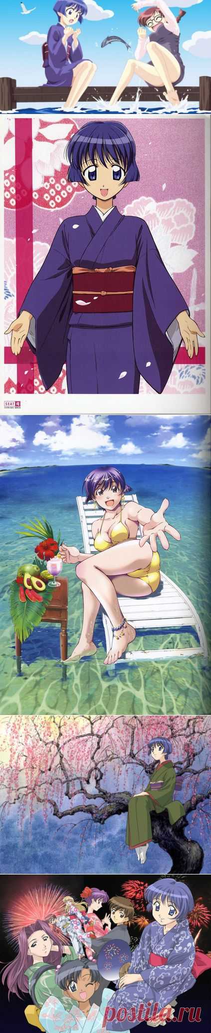 Всем любителям аниме! | Арты по манге и аниме -  Синее синего / Все оттенки синевы / Bluer Than Indigo (3)