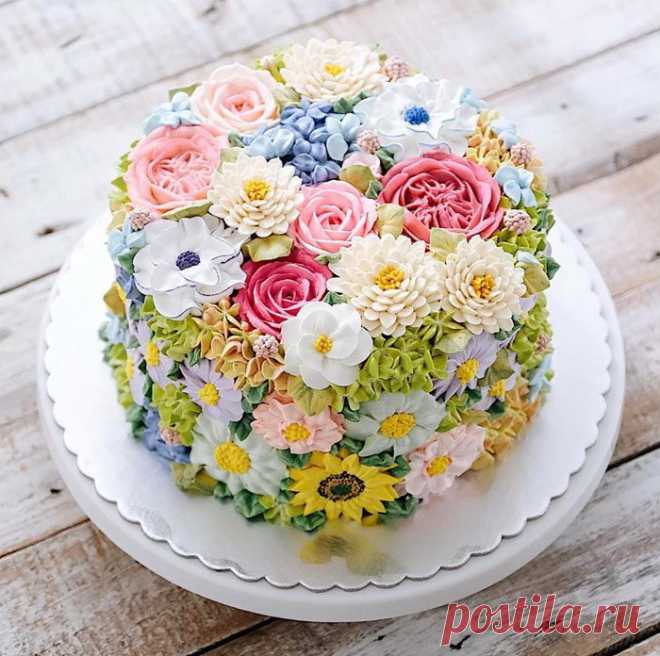 15 аппетитных и очень красивых весенних тортов