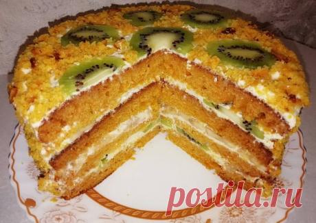 (1) Тыквенно-медовый торт - пошаговый рецепт с фото. Автор рецепта Диана Ушакова . - Cookpad