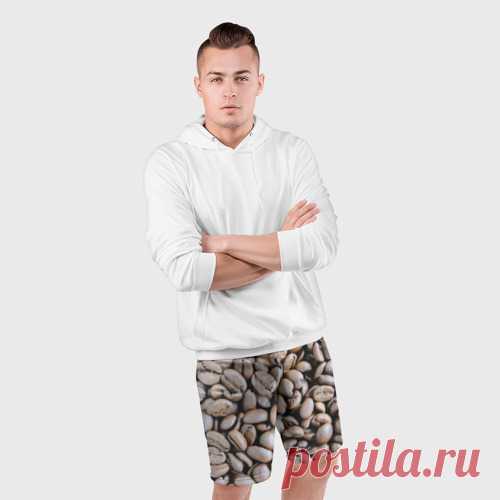 Мужские шорты спортивные Кофе зёрна - купить по цене 3715 руб в интернет-магазине Всемайки, арт 3650113