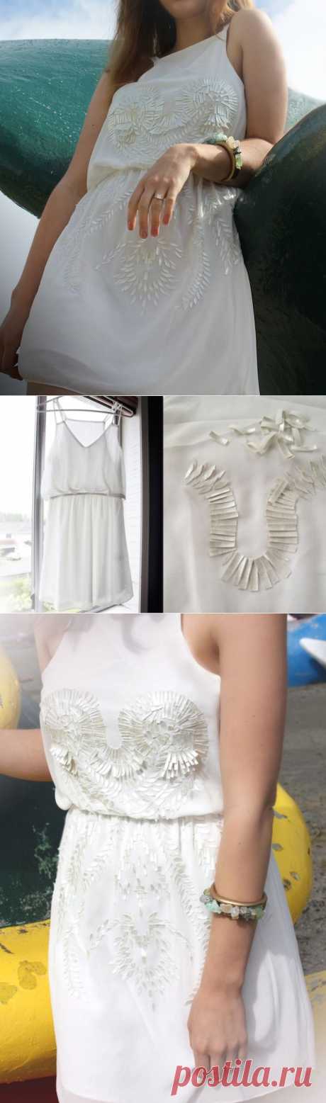 Необычный декор нарядного платья (DiY) / Декор / Модный сайт о стильной переделке одежды и интерьера