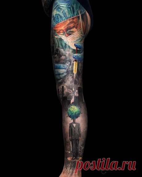 ЧИСТАЯ МАГИЯ РЕАЛИЗМА В ТАТУИРОВКАХ TU DEN | Tattoo-Voops | Яндекс Дзен