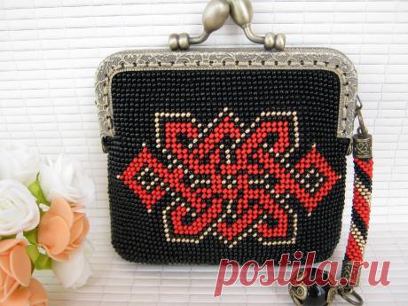 кошелек Бесконечность | biser.info - всё о бисере и бисерном творчестве