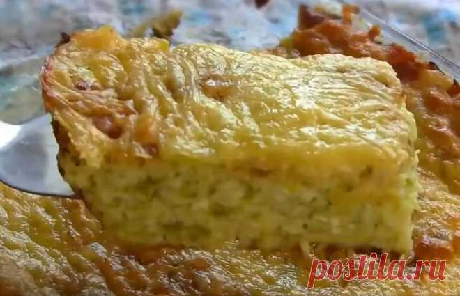 Воздушная легкая кабачково-творожная запеканка: рецепт с пошаговыми фото
