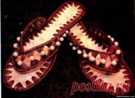 Тапочки из пластиковой бутылки, обувь своими руками