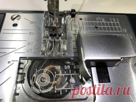 Идеальный помощник, или Как работать с магнитной направляющей для швейных машин — Мастер-классы на BurdaStyle.ru