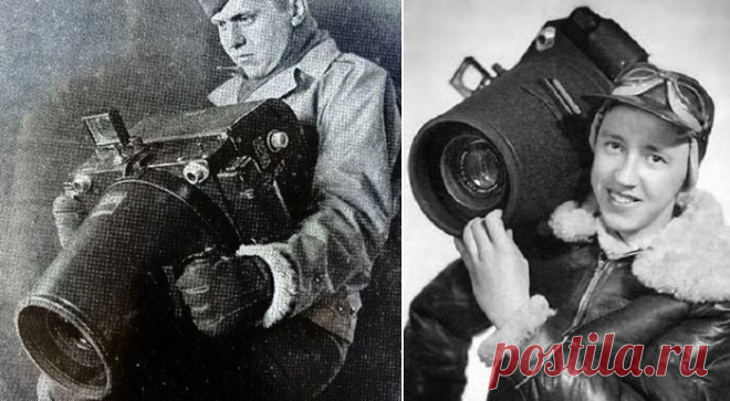 Военная аэрокамера Kodak K-24 Использовалась ВВС США для съемки с самолета во время Второй мировой войны.
