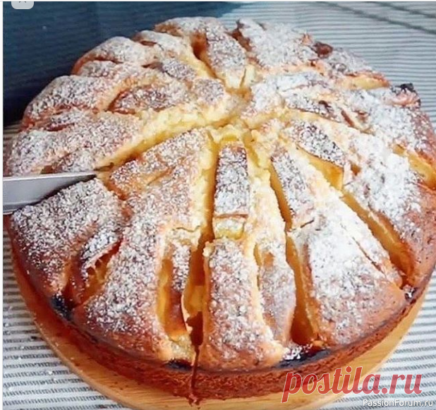 Творожная шарлотка. Такой рецепт вы еще не пробовали