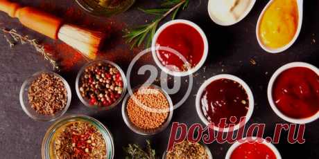 РЕЦЕПТЫ: 20 соусов к шашлыку
