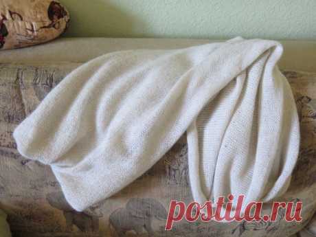 Первая работа на вязальной машинке LK 150