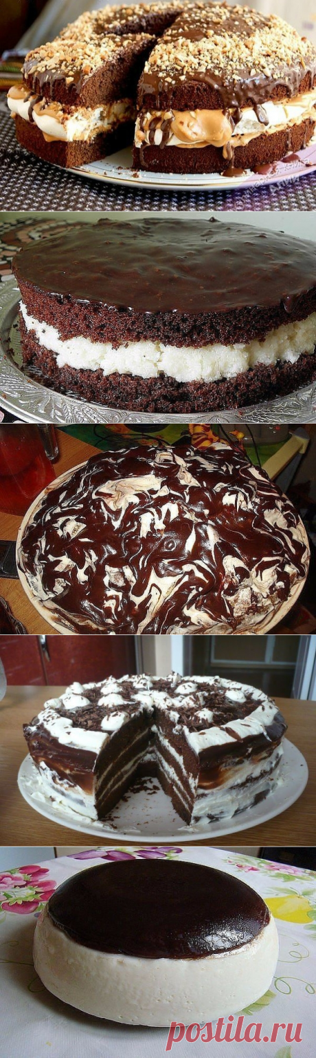 5 САМЫХ ВКУСНЕЙШИХ ТОРТОВ | ДОМАШНИЕ РЕЦЕПТЫ