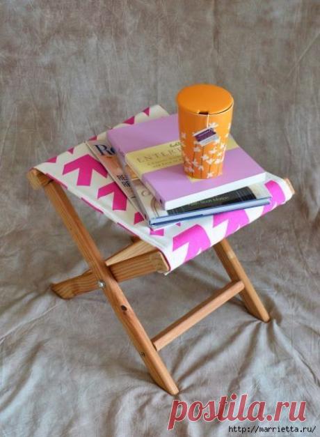 Простой складной стульчик