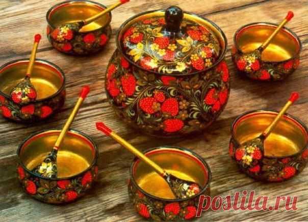 Хохломская роспись (Хохлома)