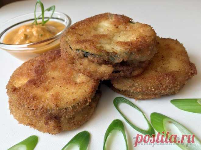 Жареные цуккини и баклажаны с мясным фаршем