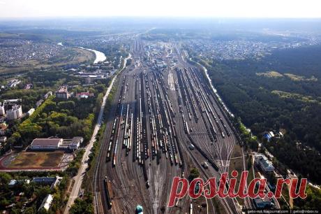 Train Station, Aerial, Novosibirsk | I will love these places