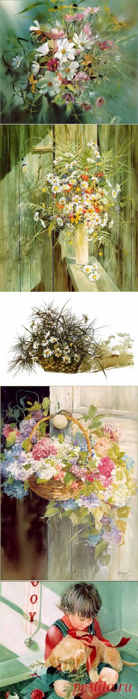 Акварели художника Carolyn Blish