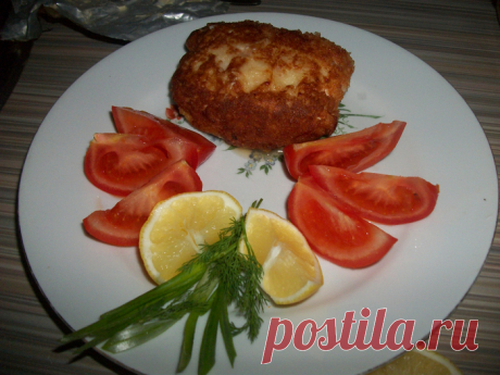 Отбивные из куриных грудок "Дипломат"