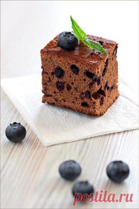 Шоколадный пирог с черникой. Обсуждение на Блоги на Труде