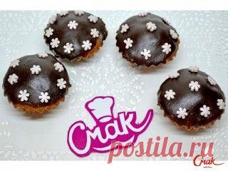 Шоколадные мини капкейки