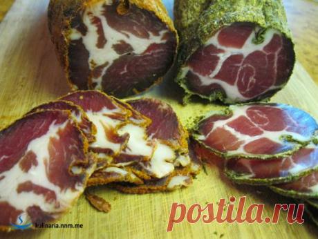 ОЧЕНЬ ВКУСНАЯ ВЯЛЕНАЯ СВИНАЯ ШЕЙКА