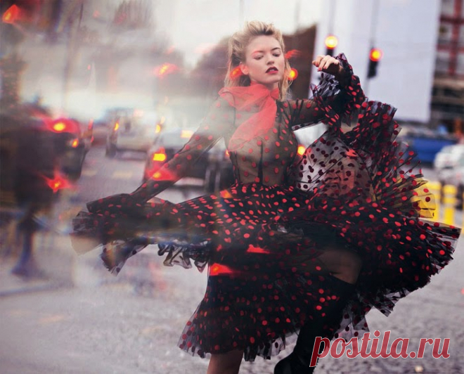 Марта Хант (Martha Hunt) в фотосессии Давида Бельмера (David Bellemere) для журнала Marie Claire Italia (декабрь 2014)