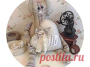 Шьем текстильного котика - Ярмарка Мастеров - ручная работа, handmade