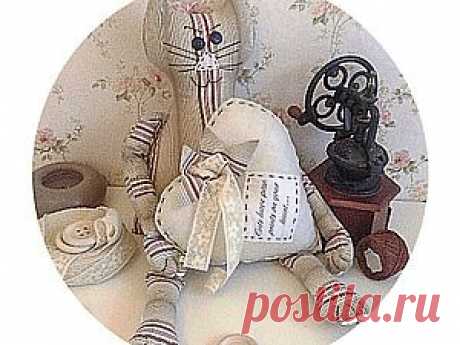 Шьем текстильного котика - Ярмарка Мастеров - ручная работа, handmade