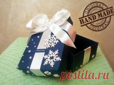 DIY: Как сделать коробочку из картона. Мой VK: https://vk.com/njasha89 Моя группа в VK: https://vk.com/club5908271 Мой ОК: https://ok.ru/profile/567310845283 Мой Babyblog: https://www.babyblog.ru/u...
