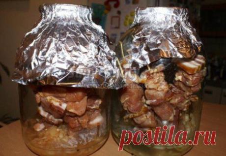 ШАШЛЫК В БАНКЕ