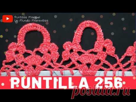 Puntilla 256 |Canastitas/ Puntillas Maribel