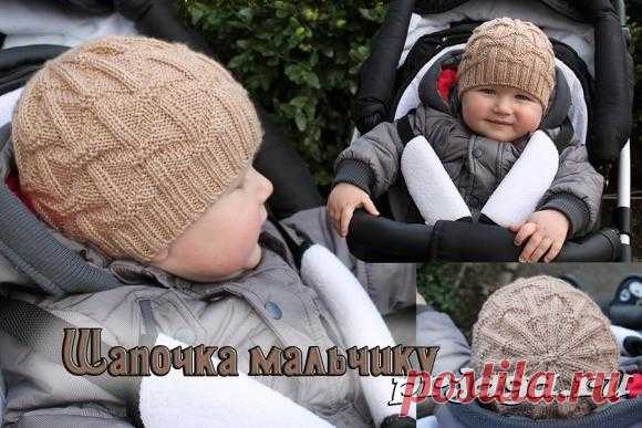 Детские шапочки, шарфики и береты спицами или крючком с описанием
