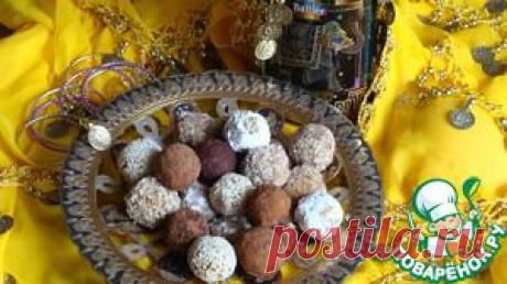 Индийские сладости из нута и сухофруктов - кулинарный рецепт