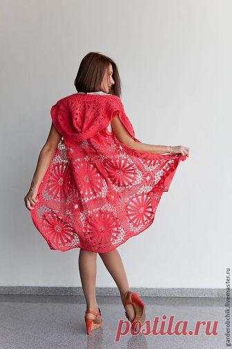 ergahandmade: Crochet Cardigan, Shawl + Diagram