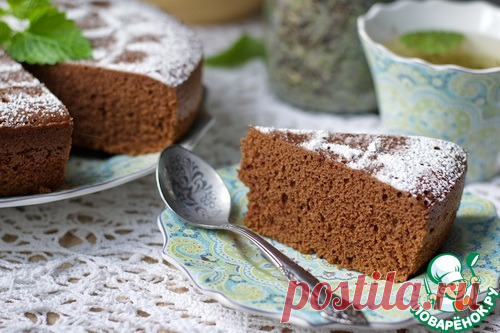 Шоколадный бисквит на горячем молоке - кулинарный рецепт