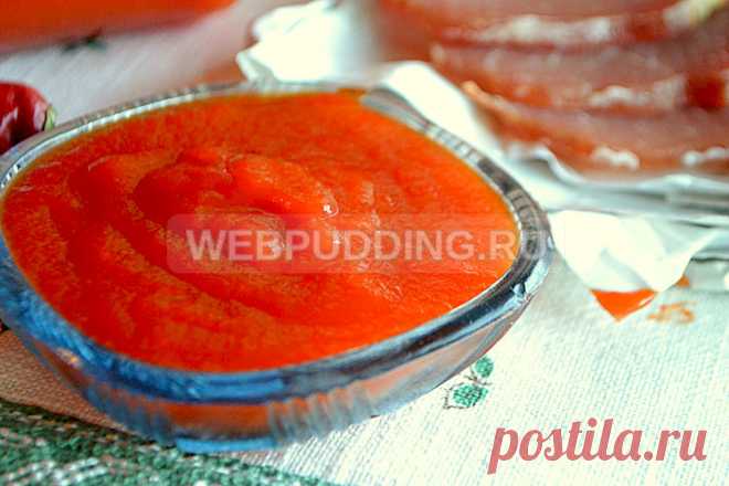 Соус из болгарского перца и яблок на зиму | Как приготовить на Webpudding.ru