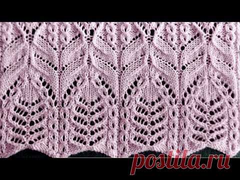 Чудесные японские узоры спицами. Схемы и видео Мастер классы Часть №2