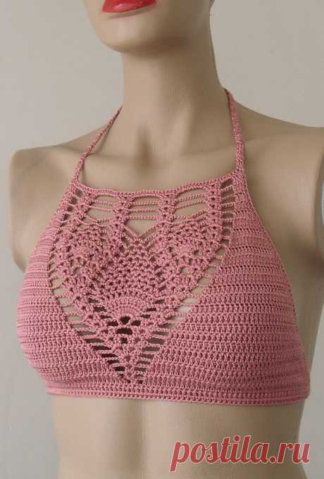 EXPRESS CARGO!!! Crochet Rose Color Bikini-Bustier, Women Bikini Top, Swimwear Top, Beach Wear,  2017 Summer Trends !!! FORMALHOUSE Crochet Rose Color Bustier.  1st class materials were made with the mercerized.  Holiday gifts for all of you and your family ones.  Summer accessories for women  It is designed for comfortable and stylish usage.  Size is suitable for women.  Your order will ship within 3 business days.  Our products are one of the same pictures.(Please note t...