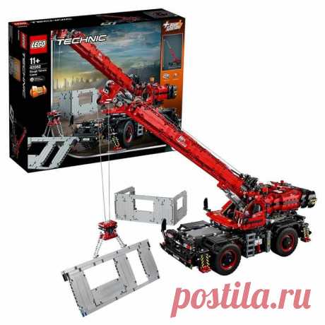 Конструктор LEGO Technic Подъёмный кран для пересечённой местности | Люксор