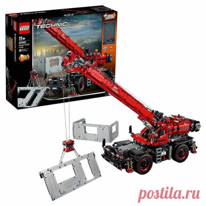 Конструктор LEGO Technic Подъёмный кран для пересечённой местности | Люксор
