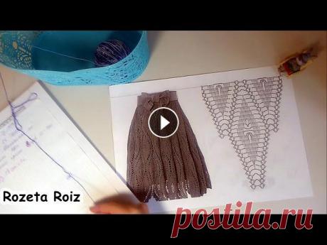 Летняя юбка крючком часть 1 Добро пожаловать на мой канал о вязании и не только!) Меня можно найти в ВК - и ИГ - Моя группа в ВК - Приятного просмотра!) #вяжузапасы...