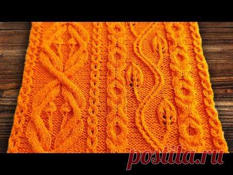 Невероятный узор от Хитоми Шида. Узор № 130 из 260 - YouTube