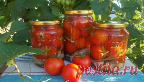 Консервированные помидоры на зиму-самый вкусный рецепт с виноградом | Fresh-Recipes
