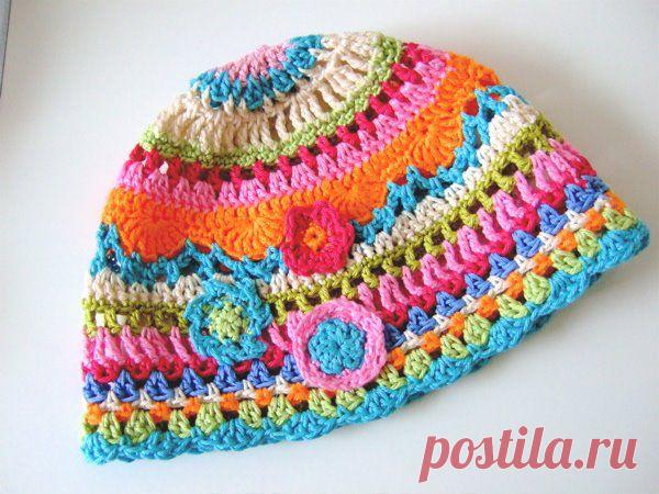ремесел для весны: красочные шляпы, вязание крючком узор | сделать ручной работы, вязание крючком, ремесла