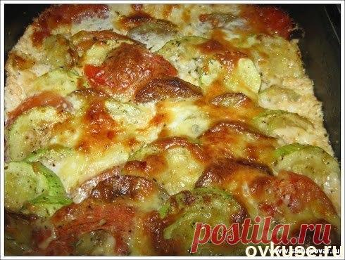 Овощная запеканка.Ужин без ущерба для фигуры - Простые рецепты Овкусе.ру