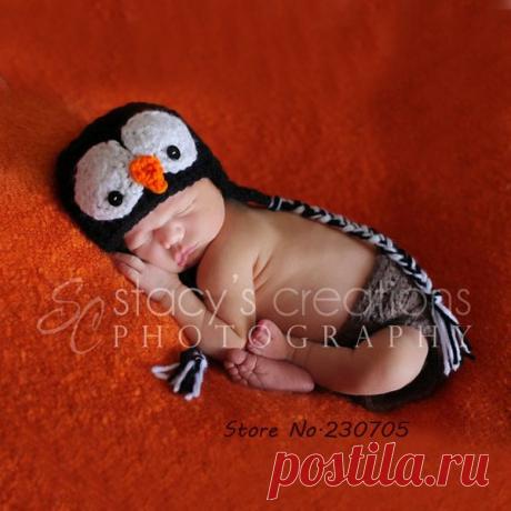 2013 Новый Милый ребенок Младенец вязания крючком Сова Hat костюм Фото Фото Опора новорожденных 0 12 месяцев Бесплатная доставка, принадлежащий категории Шапки и кепки и относящийся к Одежда и аксессуары на сайте AliExpress.com