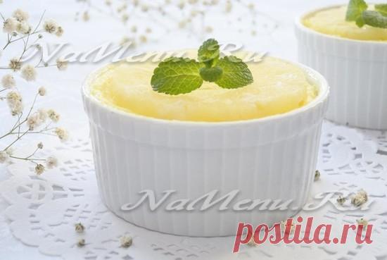 Запеканка из творога в микроволновке