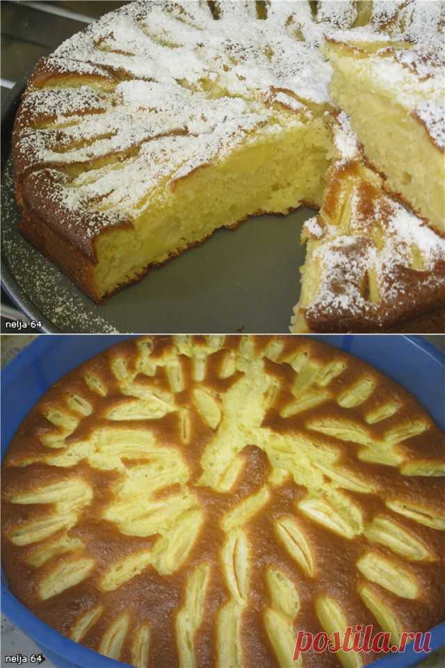 Быстрый пирог-тортик "На скорую руку"( с любой начинкой).