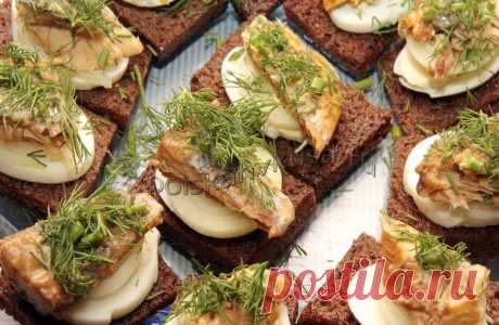 Бутерброды с селедкой | В поисках вкуса