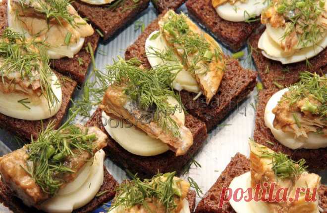 Бутерброды с селедкой | В поисках вкуса