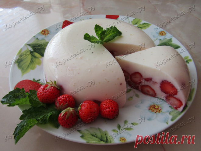 Клубничный десерт - Кормежка.ру